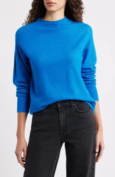 Caslon ® Funnel Neck Sweater In Blue