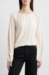 Caslon ® Gathered Neck Top In Pink