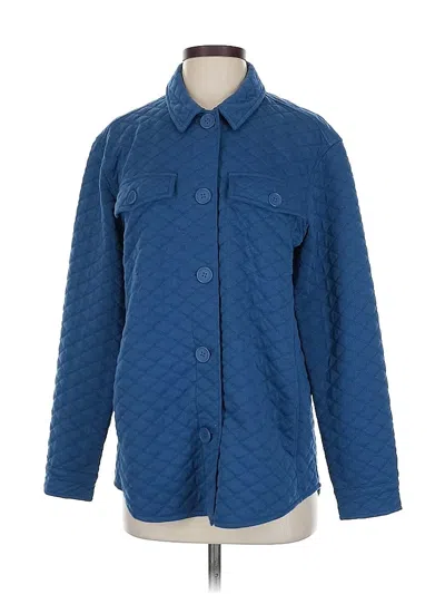 Pre-owned Caslon Jacket In Blue