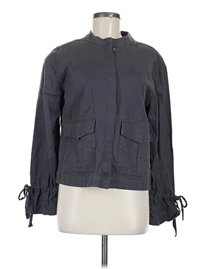 Pre-owned Caslon Jacket In Gray