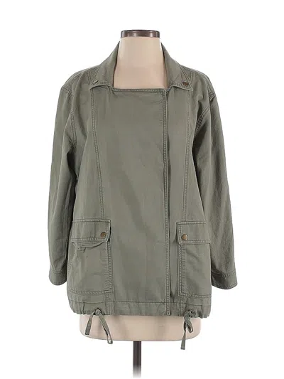 Pre-owned Caslon Jacket In Green