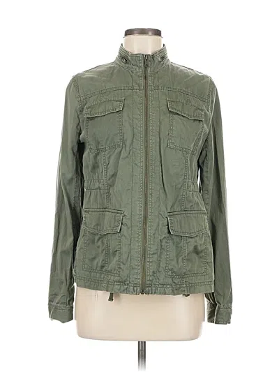 Pre-owned Caslon Jacket In Green