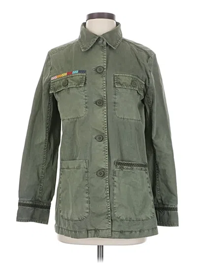 Pre-owned Caslon Jacket In Green