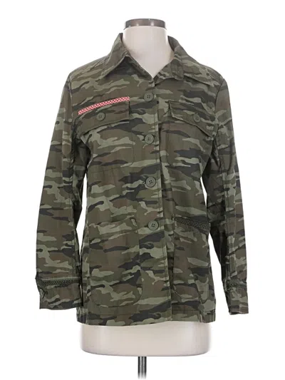 Pre-owned Caslon Jacket In Green