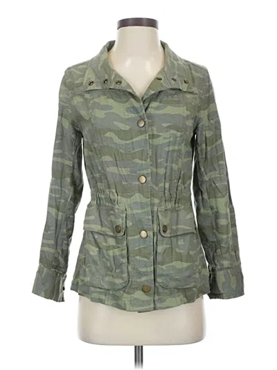 Pre-owned Caslon Jacket In Green