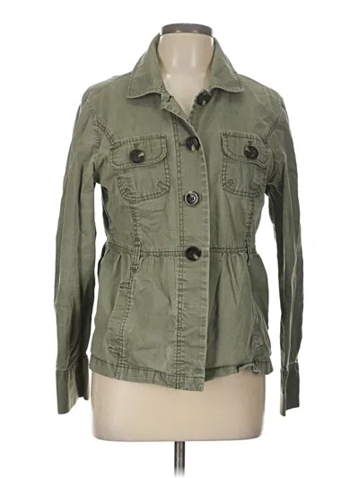 Pre-owned Caslon Jacket In Green