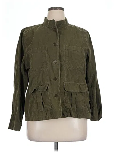 Pre-owned Caslon Jacket In Green