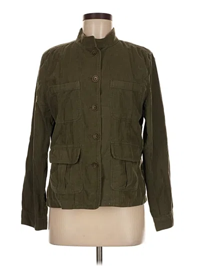 Pre-owned Caslon Jacket In Green