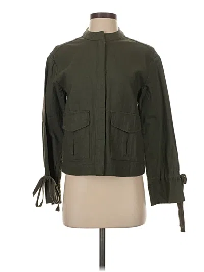Pre-owned Caslon Jacket In Green