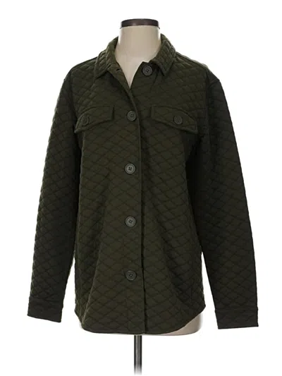 Pre-owned Caslon Jacket In Green