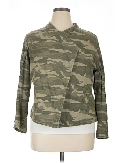 Pre-owned Caslon Jacket In Green