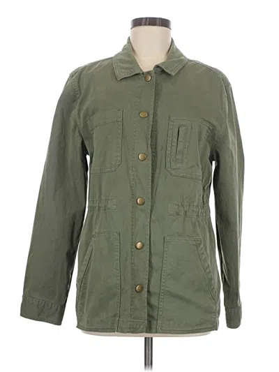 Pre-owned Caslon Jacket In Green