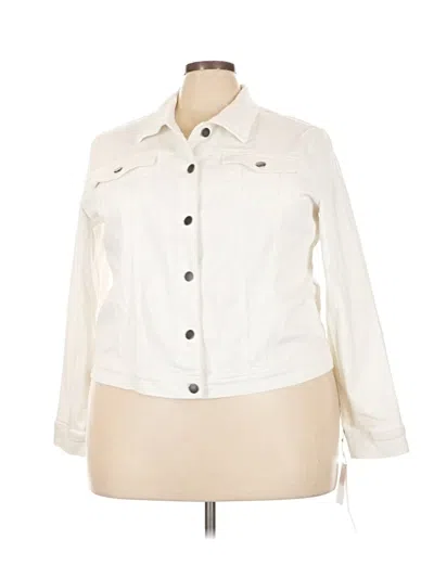 Pre-owned Caslon Jacket In Ivory