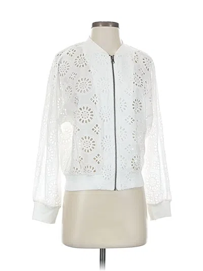 Pre-owned Caslon Jacket In White