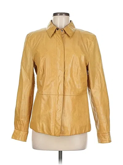 Pre-owned Caslon Jacket In Yellow