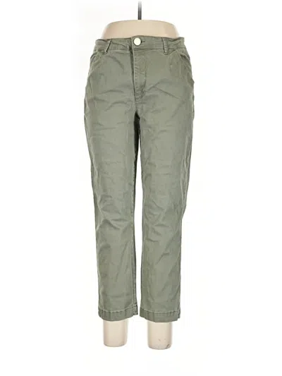 Pre-owned Caslon Jeans In Green