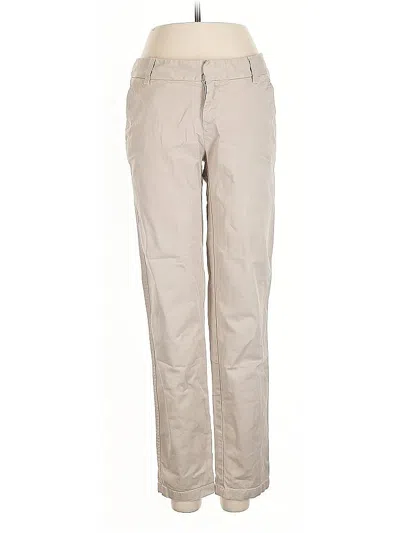 Pre-owned Caslon Khaki Pant In Brown