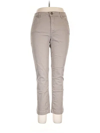 Pre-owned Caslon Khaki Pant In Gray