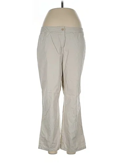 Pre-owned Caslon Khaki Pant In Tan
