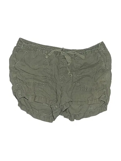 Pre-owned Caslon Khaki Shorts In Green