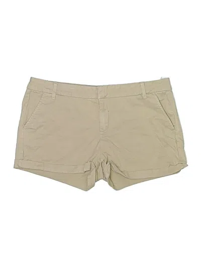 Pre-owned Caslon Khaki Shorts In Tan