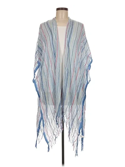 Pre-owned Caslon Kimono In Blue