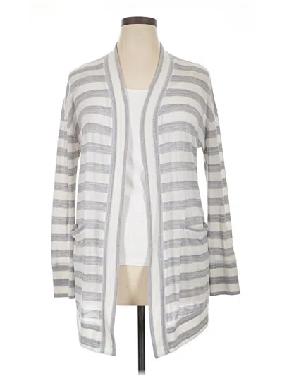 Pre-owned Caslon Kimono In Gray