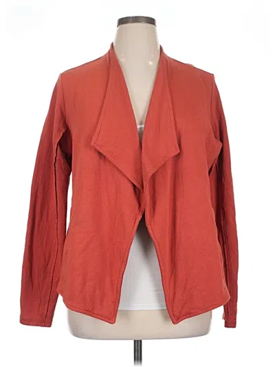 Pre-owned Caslon Kimono In Red