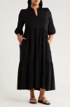 Caslon ® Knit Maxi Dress In Black