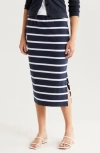 Caslon ® Knit Pencil Skirt In Blue