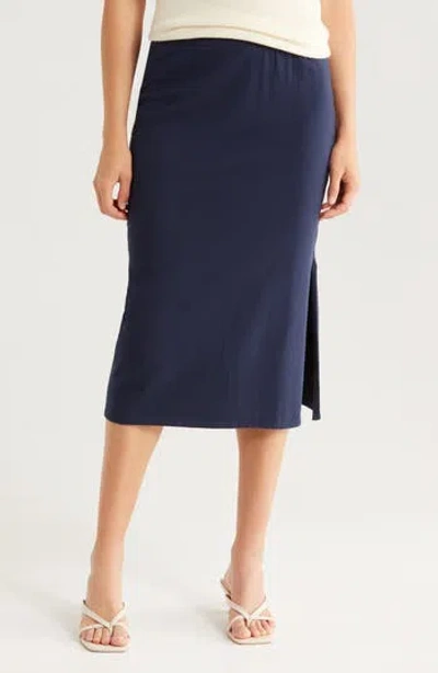 Caslon ® Knit Pencil Skirt In Blue