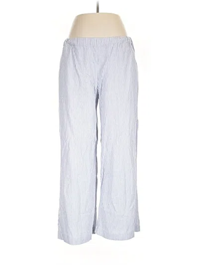Pre-owned Caslon Linen Pants In Blue