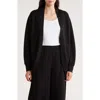 Caslon ® Long Sleeve Cocoon Cardigan In Black