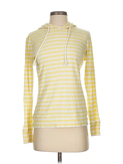 Pre-owned Caslon Long Sleeve T-shirt In Yellow