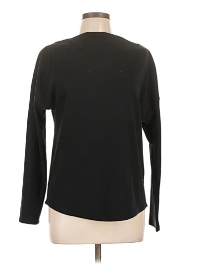 Pre-owned Caslon Long Sleeve T-shirt In Black