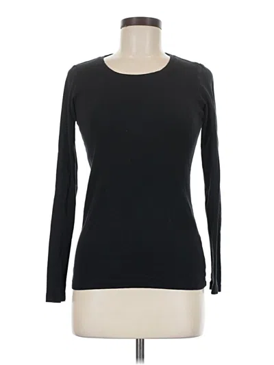 Pre-owned Caslon Long Sleeve T-shirt In Black