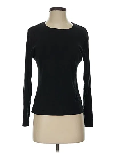 Pre-owned Caslon Long Sleeve T-shirt In Black