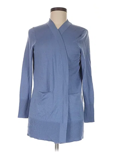 Pre-owned Caslon Long Sleeve T-shirt In Blue