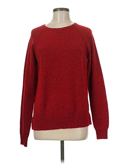 Pre-owned Caslon Long Sleeve T-shirt In Red