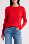 Caslon ® Merino Wool Blend Crewneck Sweater