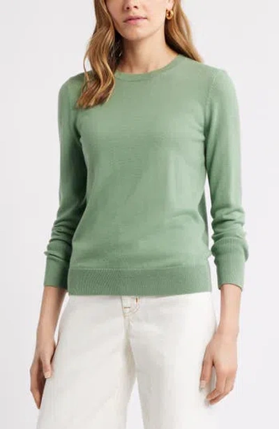 Caslon ® Merino Wool Blend Crewneck Sweater