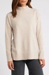 Caslon ® Mock Neck Tunic Sweater