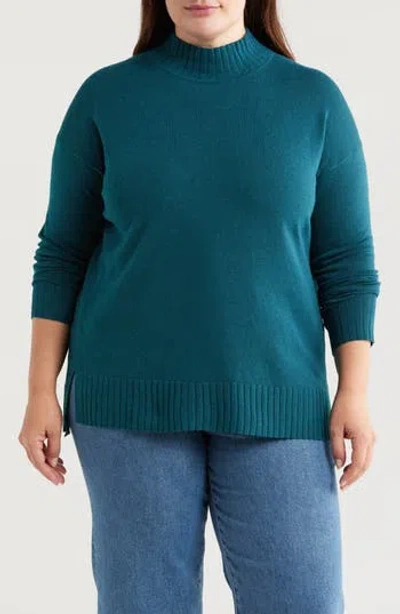 Caslon ® Mock Neck Tunic Sweater
