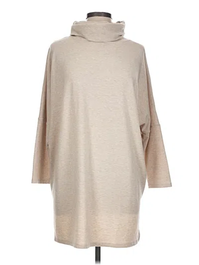 Pre-owned Caslon Poncho In Tan