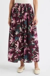Caslon ® Print Pleated Maxi Skirt In Multi