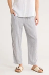 Caslon ® Pull-on Linen Blend Pants In Neutral