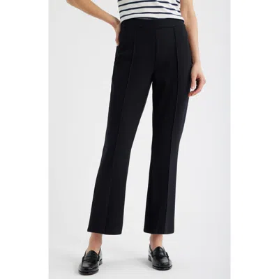 Caslon ® Pull-on Stretch Ponte Kick Flare Leg Pants In Black