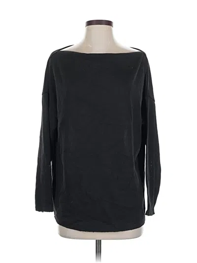 Pre-owned Caslon Pullover Sweater In Black