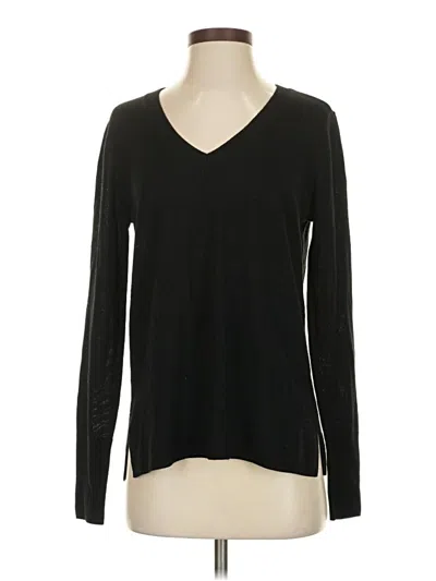 Caslon Pullover Sweater In Black