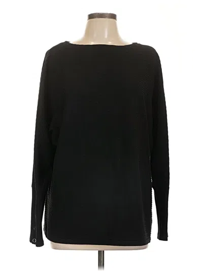 Pre-owned Caslon Pullover Sweater In Black